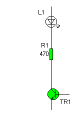 flashing lights - transistor