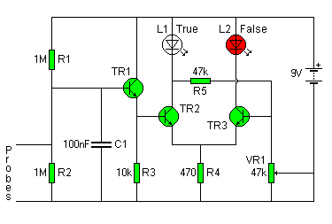 Lie Detector circuit